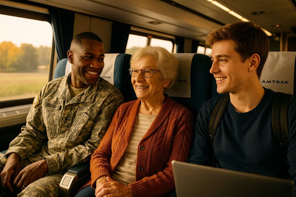 Amtrak Discounts for Seniors, Students & Veterans