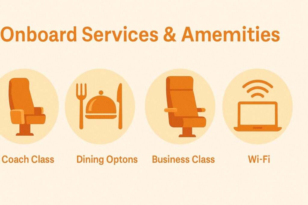 Onboard Services & Amenities