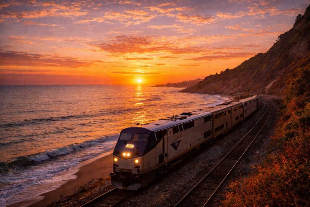 Amtrak Sunset & Sunrise Views