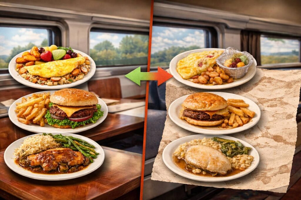 Auto Train Menu