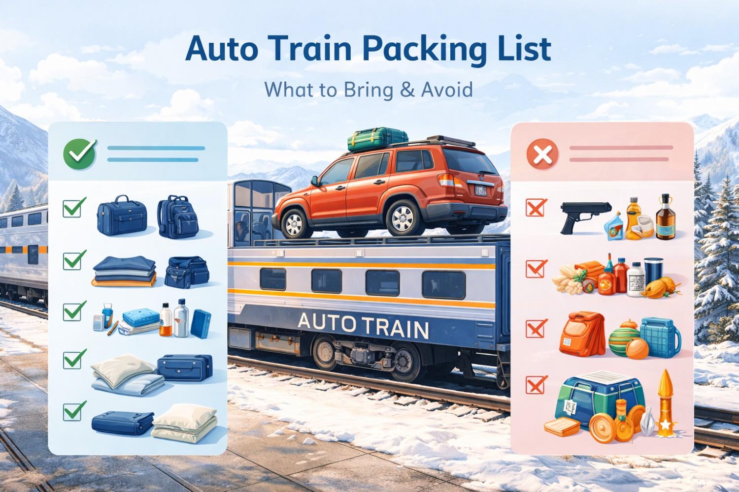 Auto Train Packing