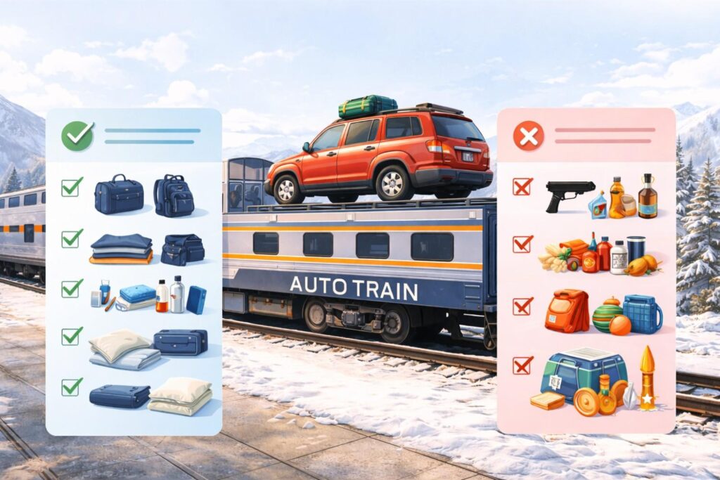 Auto Train Packing